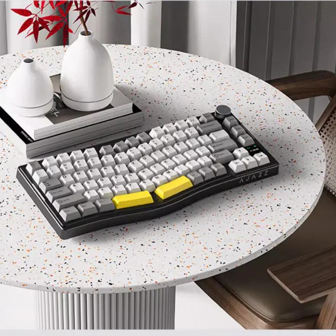 Ajazz AKS075 Ergonomic Mechanical Keyboard - Main Image