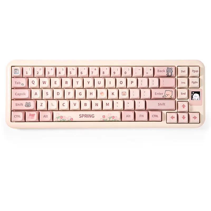 Coolkiller Spring Cute Mechanical Keyboard - Main Image