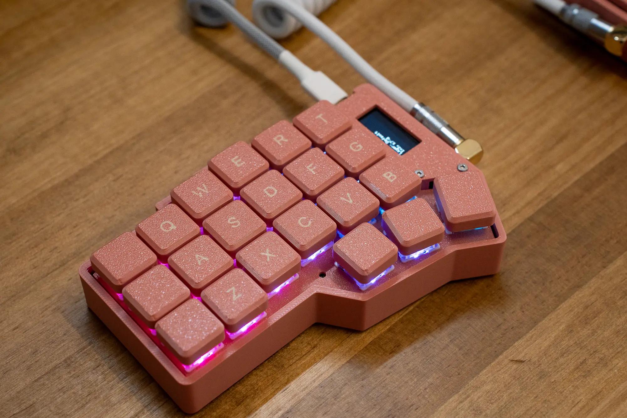 Denshi Electronic Corne High Profile Configured 3 Mechanical Keyboard - Main Image