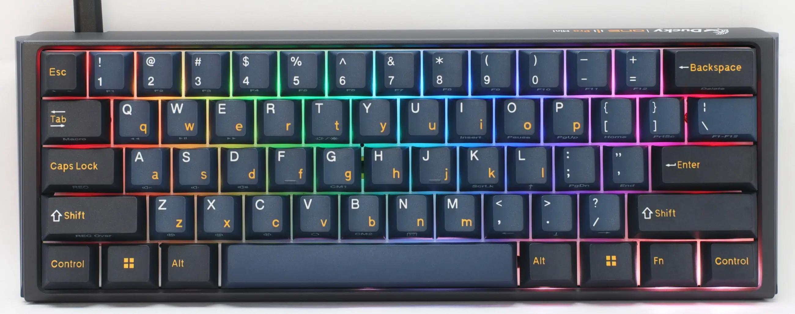 Ducky One 3 Mini Pro Nazca Triple Shot Mechanical Keyboard - Main Image