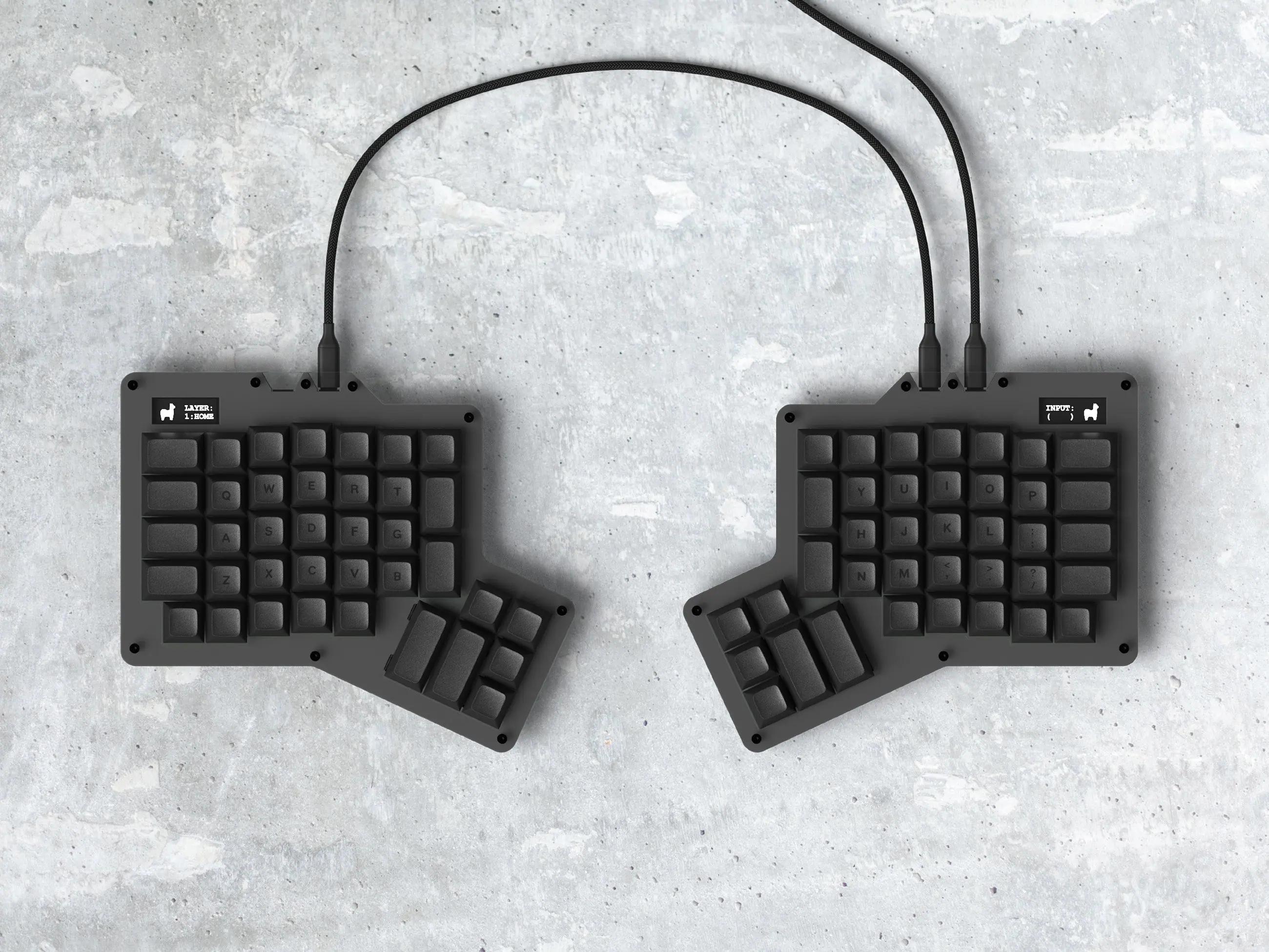 Ergodox 76 Hot Dox V2 Mechanical Keyboard - Main Image
