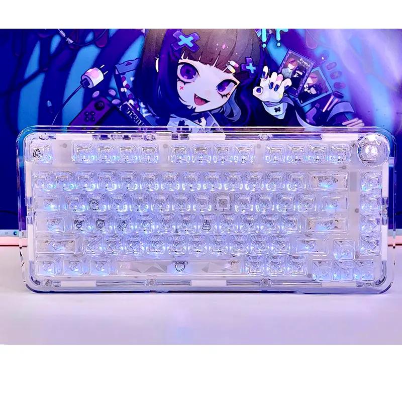 Firstblood B81 Crystal Mechanical Keyboard - Main Image
