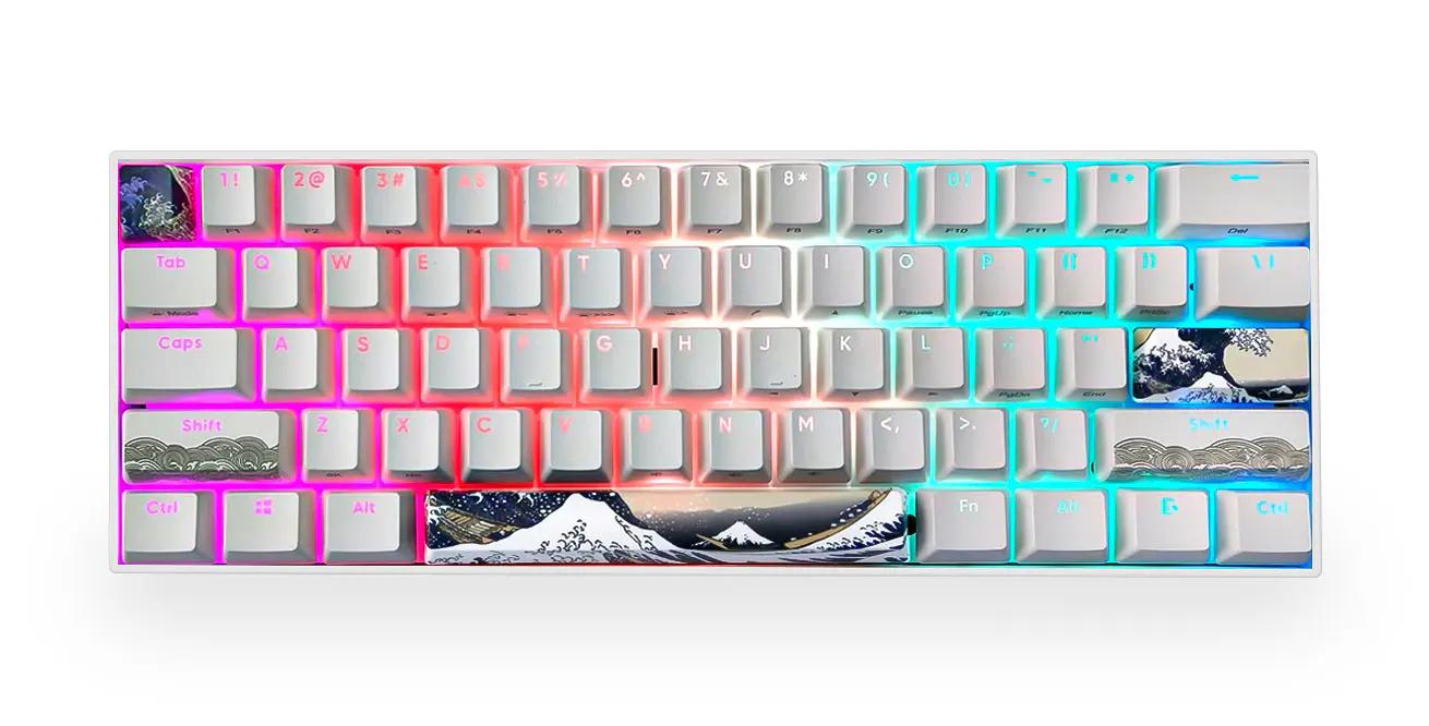 KBParadise V60 The 2 Great Wave Mechanical Keyboard - Main Image