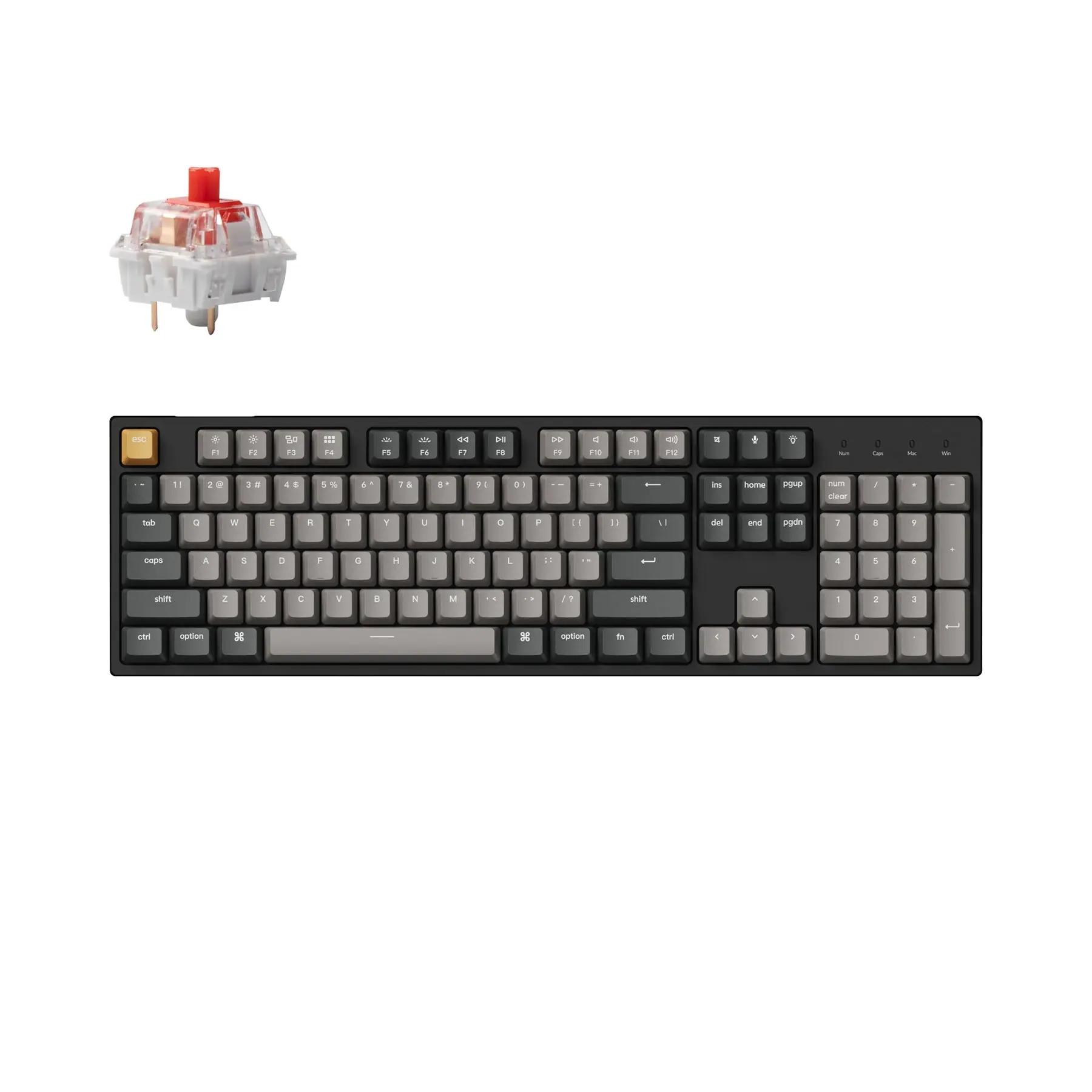 Keychron C2 Pro US Mechanical Keyboard - Main Image