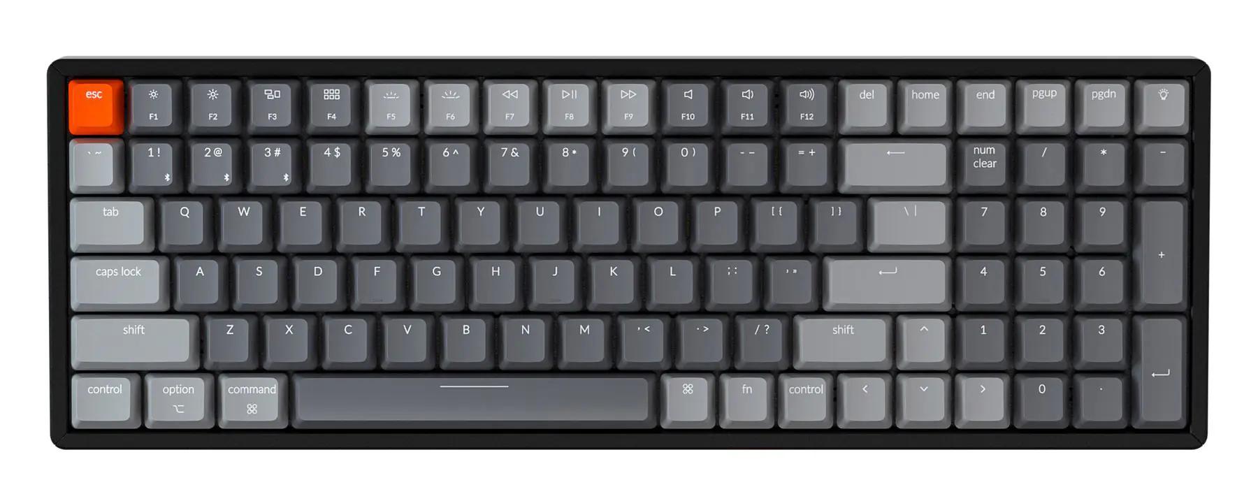 Keychron K4 V2 Laser Etched Mechanical Keyboard - Main Image