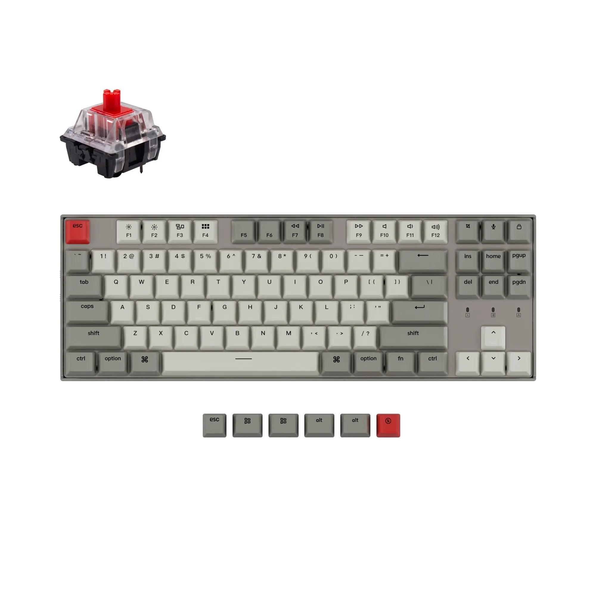 Keychron K8 NonBacklight US Mechanical Keyboard - Main Image
