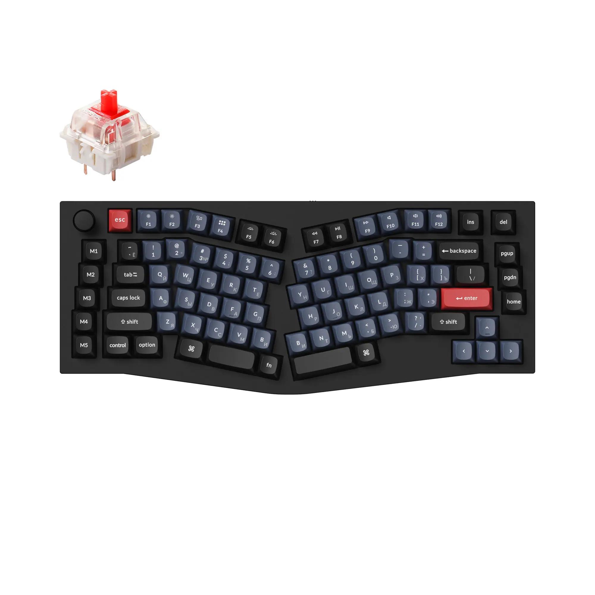 Keychron Q10 Alice Russian RU Mechanical Keyboard - Main Image
