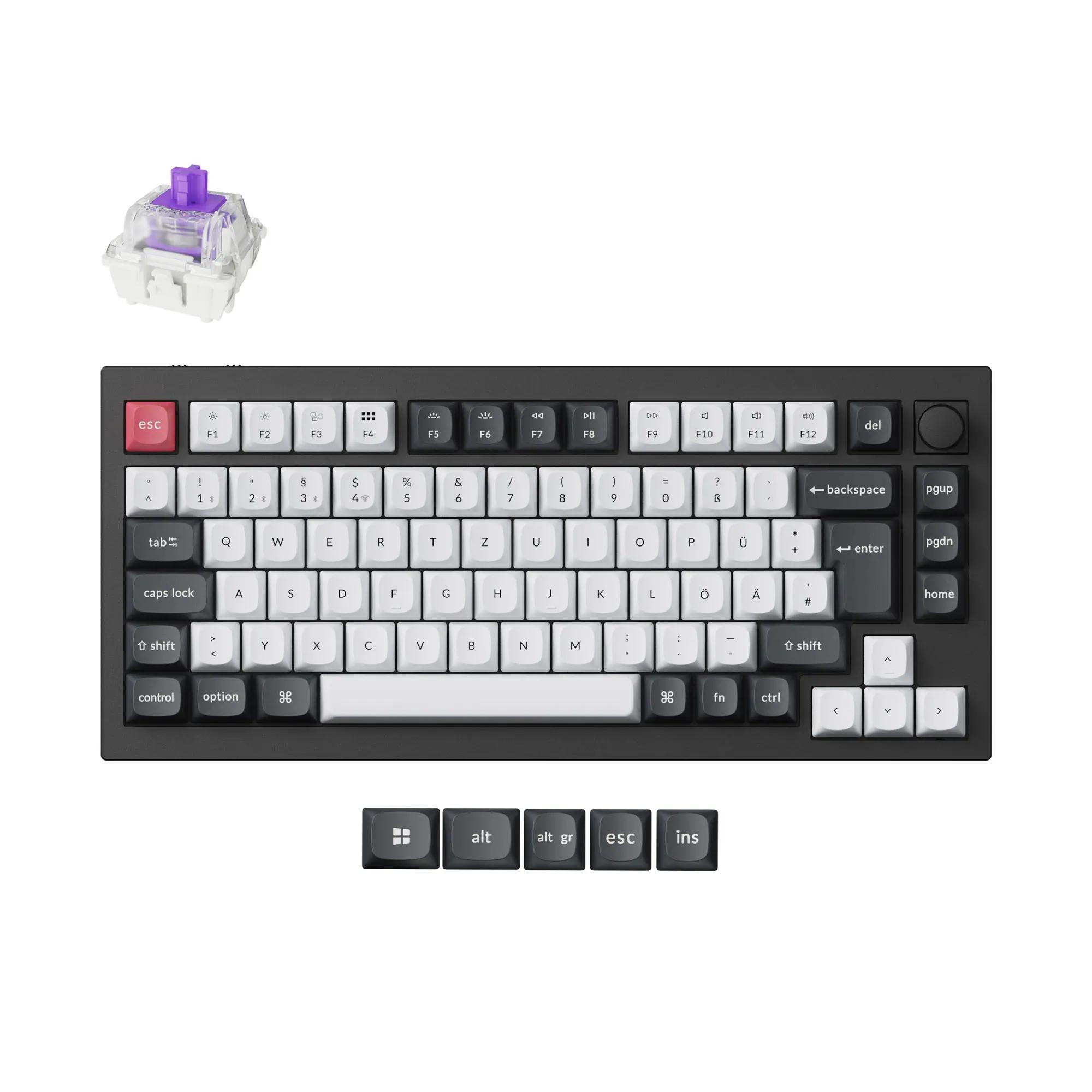 Keychron Q1 HE Mechanical Keyboard - Main Image