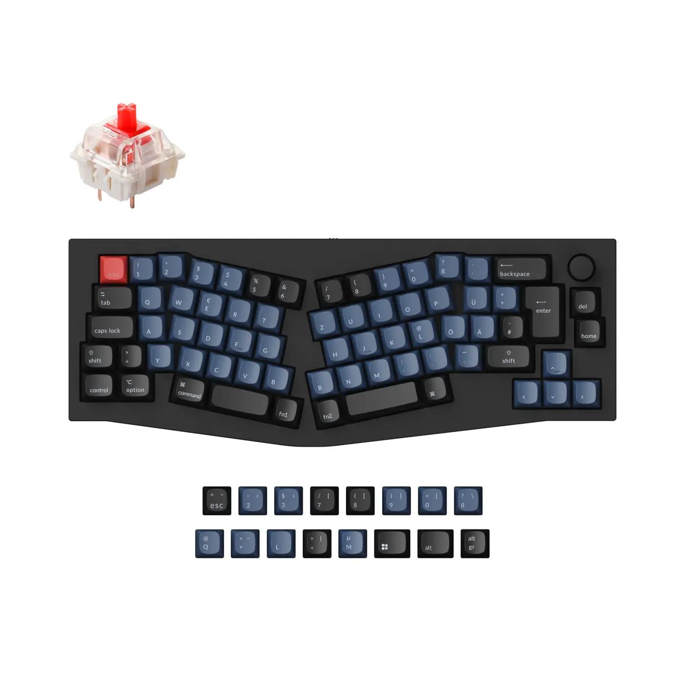 Keychron Q8 Alice Mechanical Keyboard - Main Image