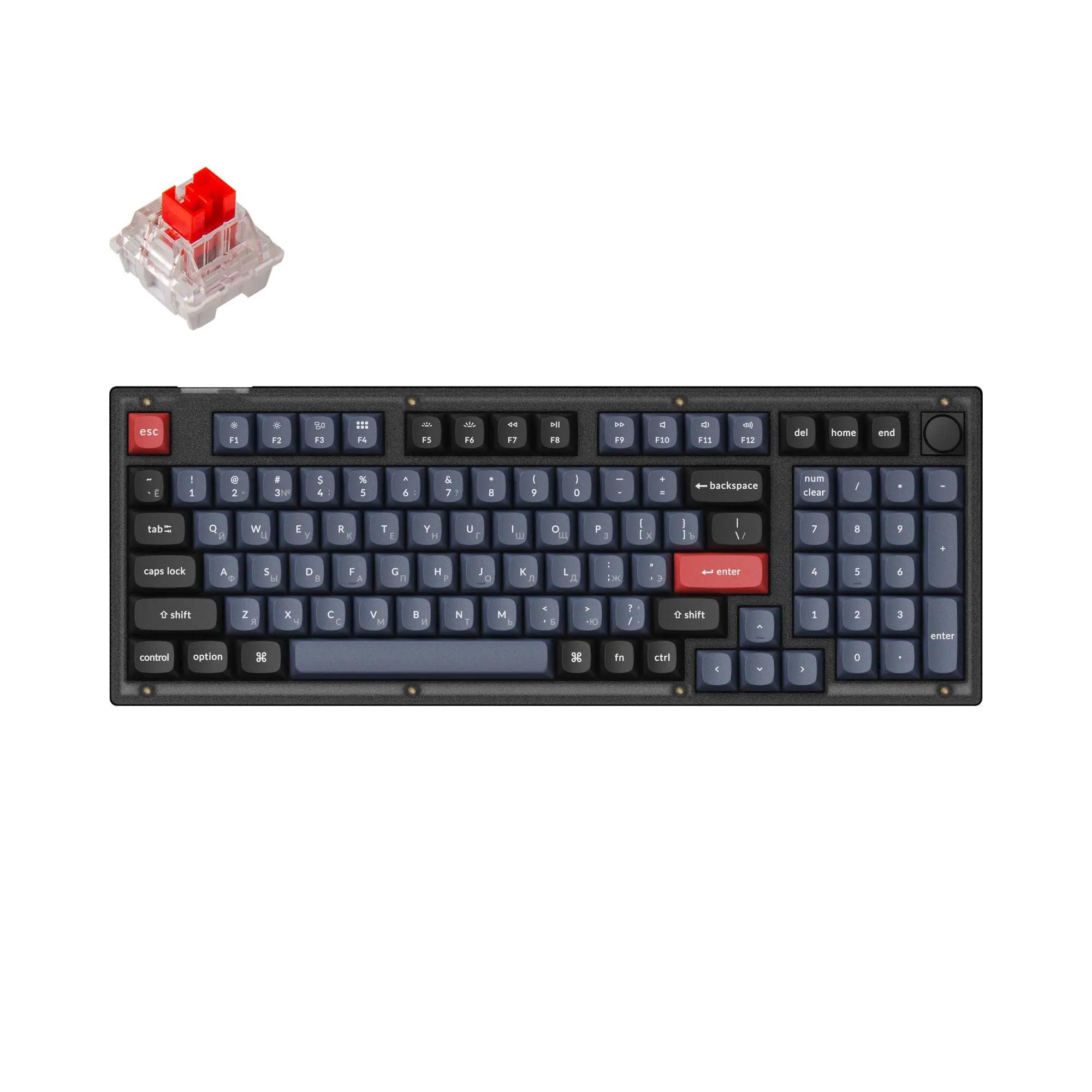 Keychron V5 Russian RU Mechanical Keyboard - Main Image