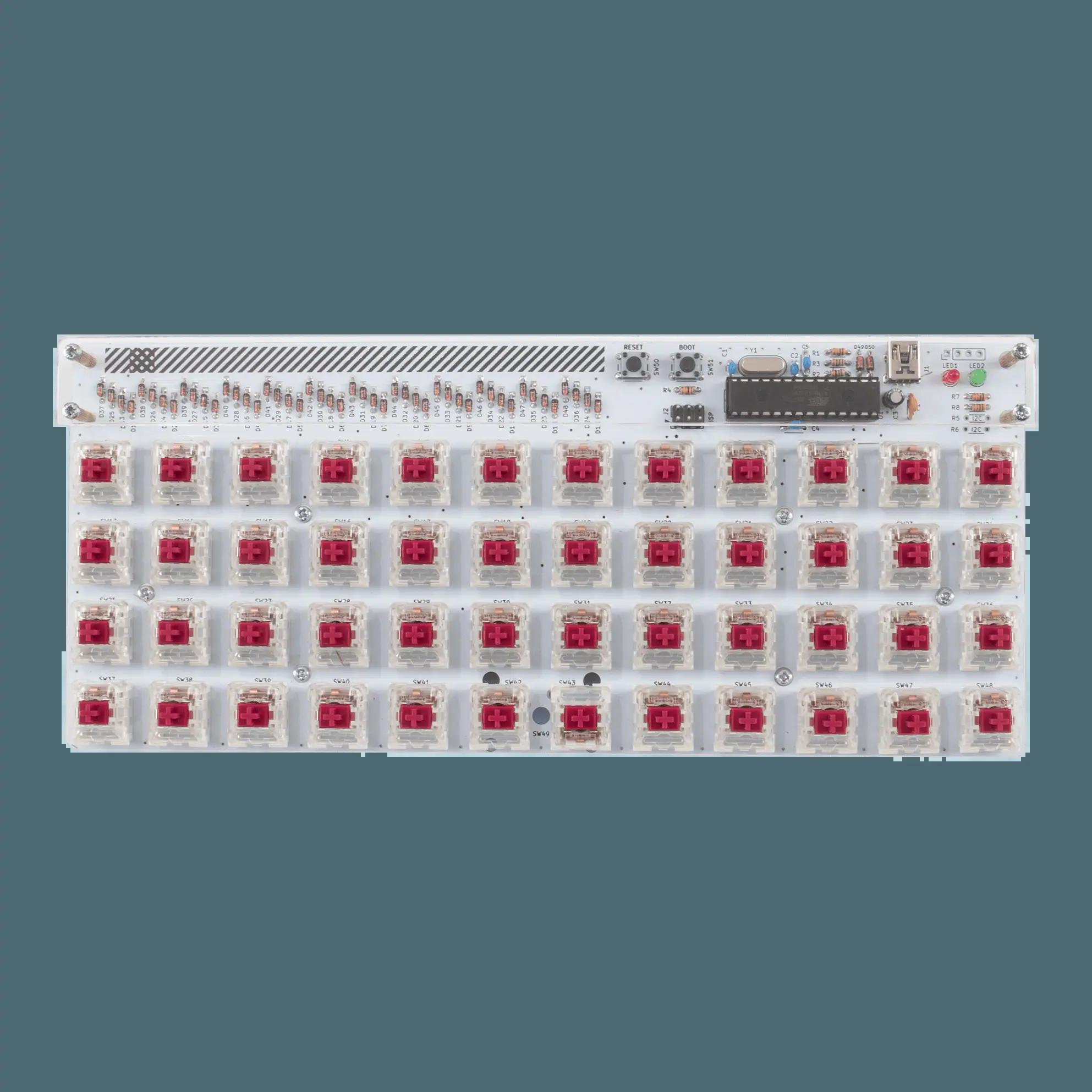 Mechboards Plaid Mechanical Keyboard - Main Image