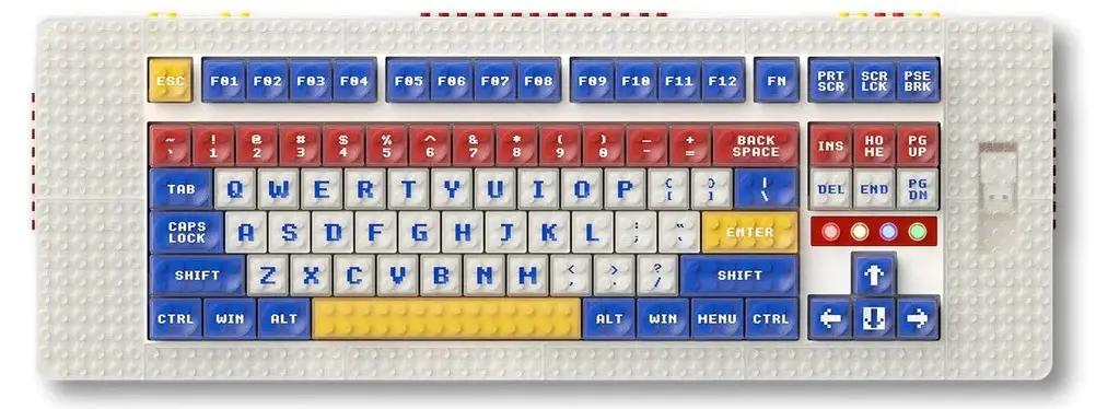 MelGeek Pixel Palette Brick Mechanical Keyboard - Main Image