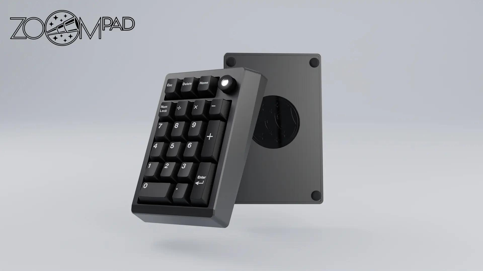 Meletrix ZoomPad Space Mechanical Keyboard - Main Image