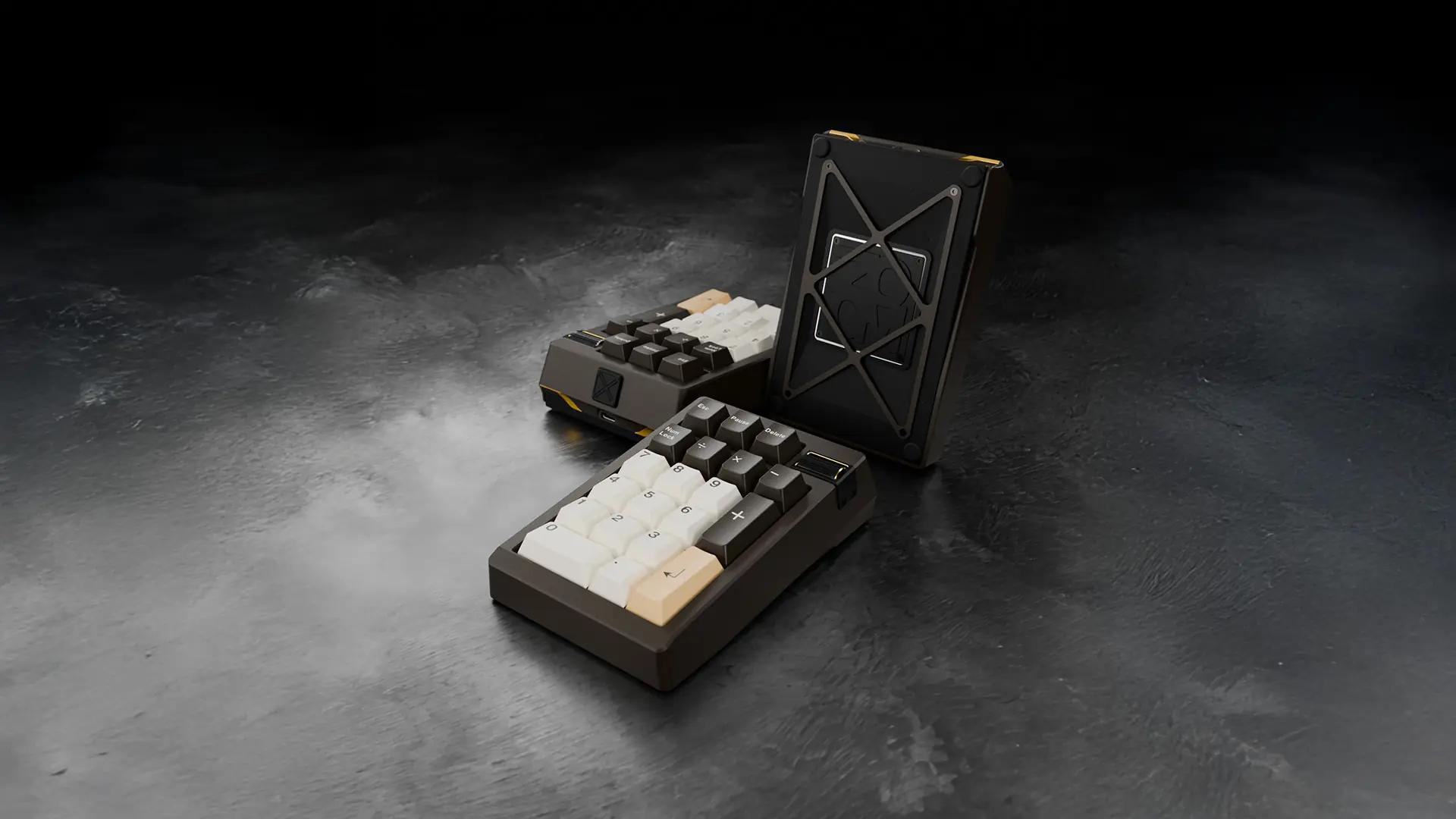 Meletrix ZoomPad TIGA Cafe Mechanical Keyboard - Main Image