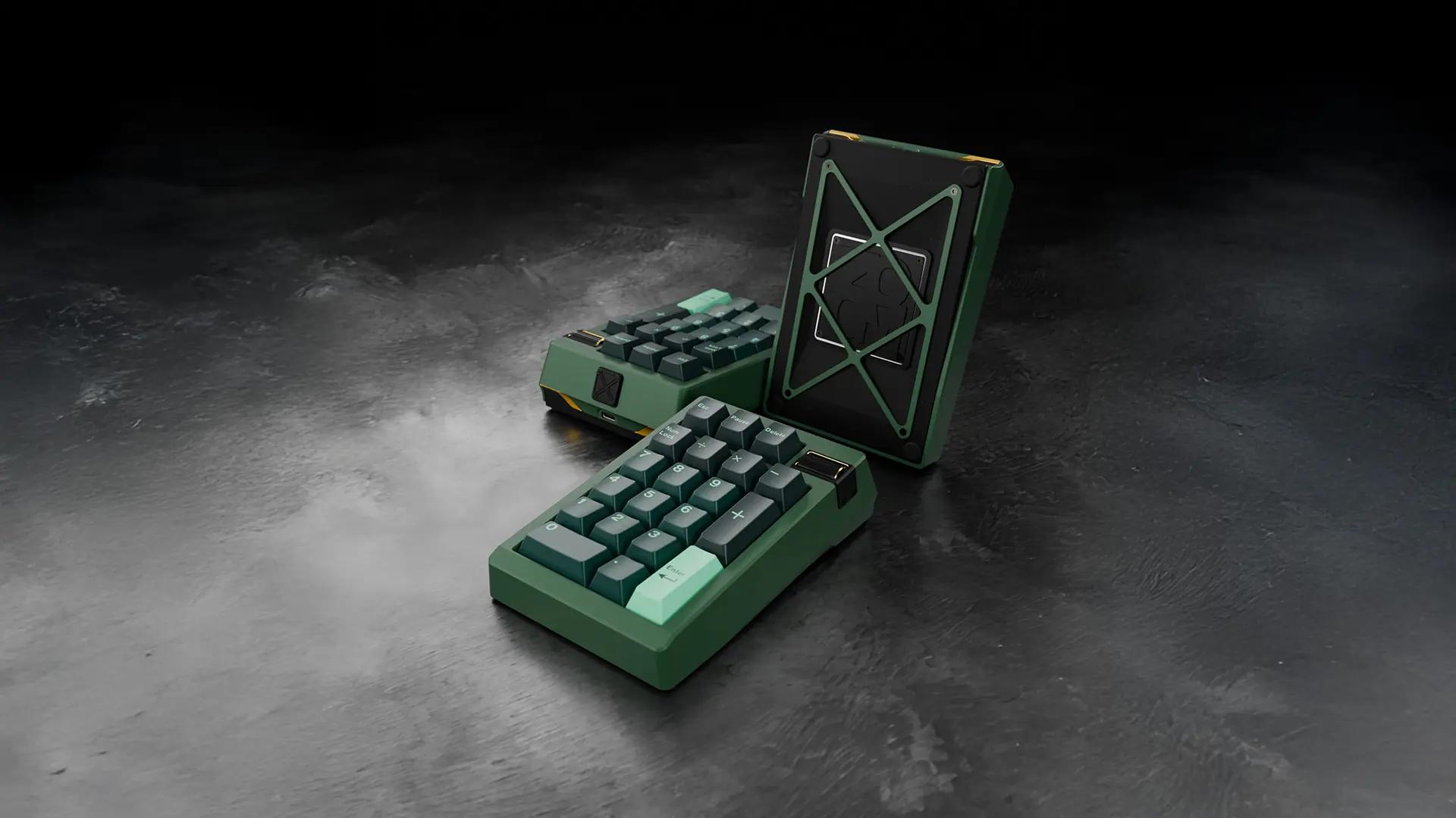 Meletrix ZoomPad TIGA Forest Mechanical Keyboard - Main Image