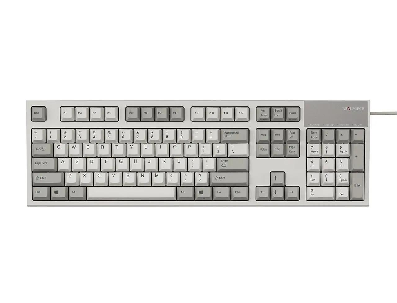 Realforce Topre R2 Ivory Mechanical Keyboard - Main Image