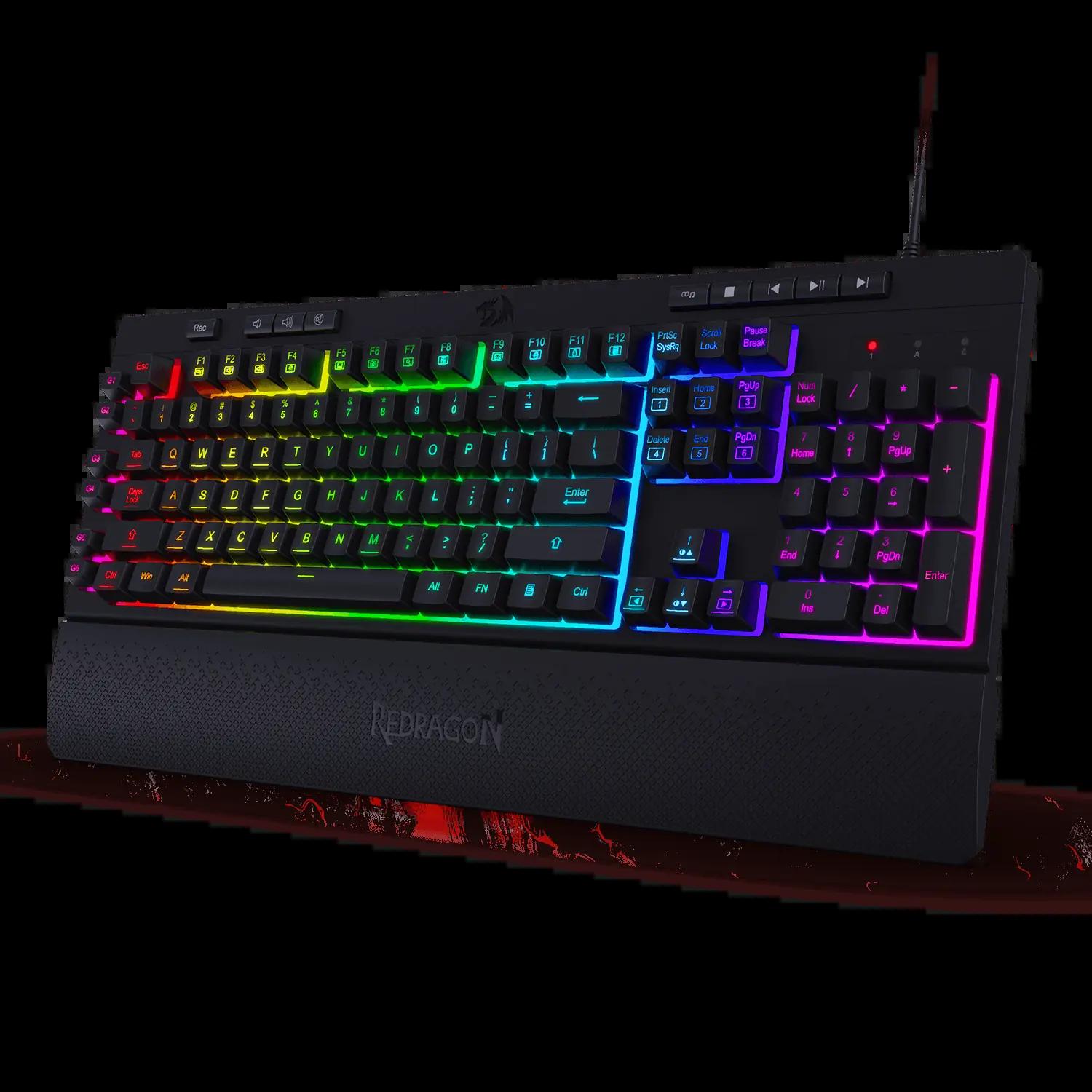 Redragon SHIVA K512 Membrane Mechanical Keyboard - Main Image