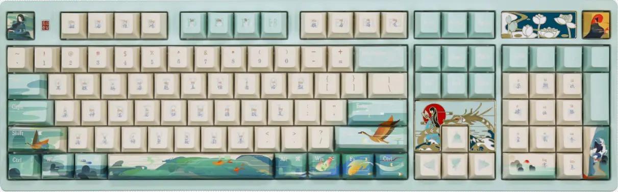 Varmilo Goddess LuoShen VA100 Mechanical Keyboard - Main Image