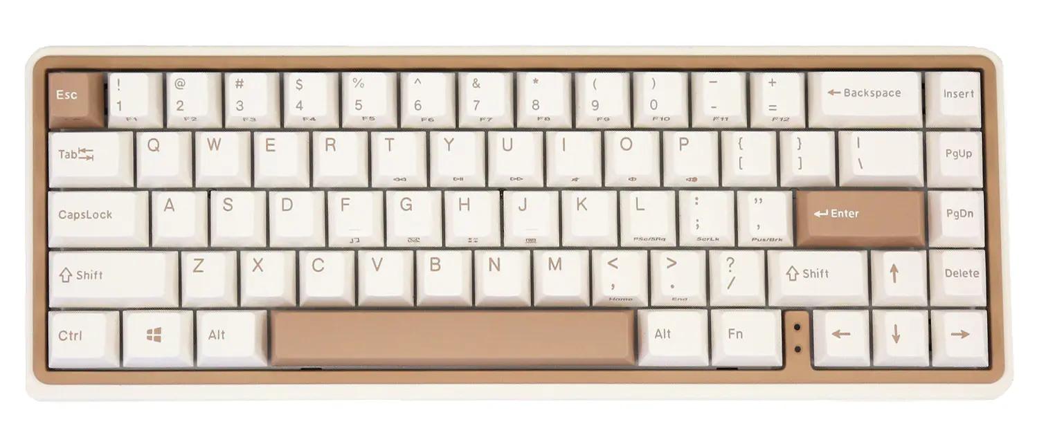 Varmilo Minilo VXT67 Latte Mechanical Keyboard - Main Image