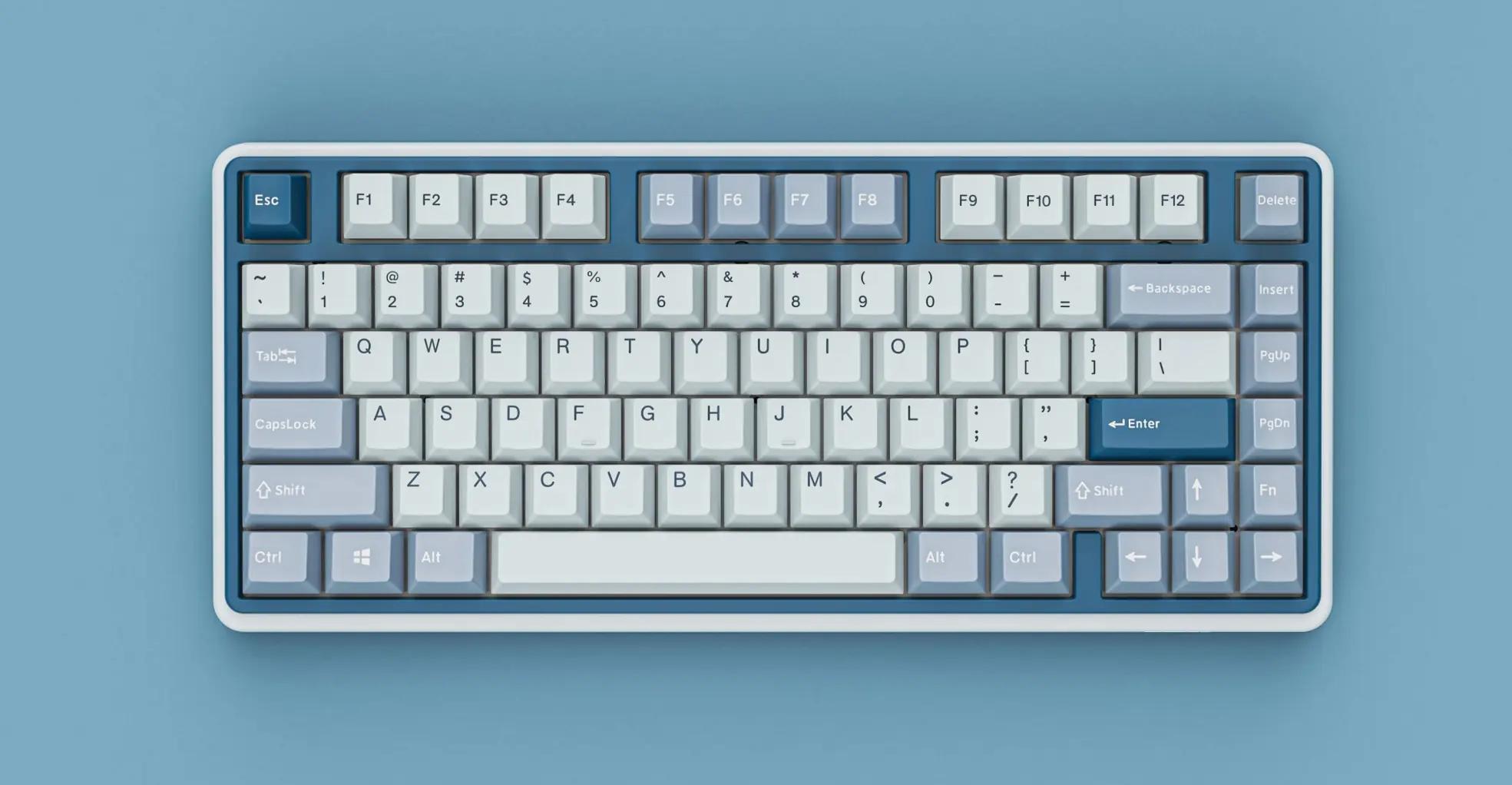 Varmilo Minilo VXT81 Bluebell Mechanical Keyboard - Main Image