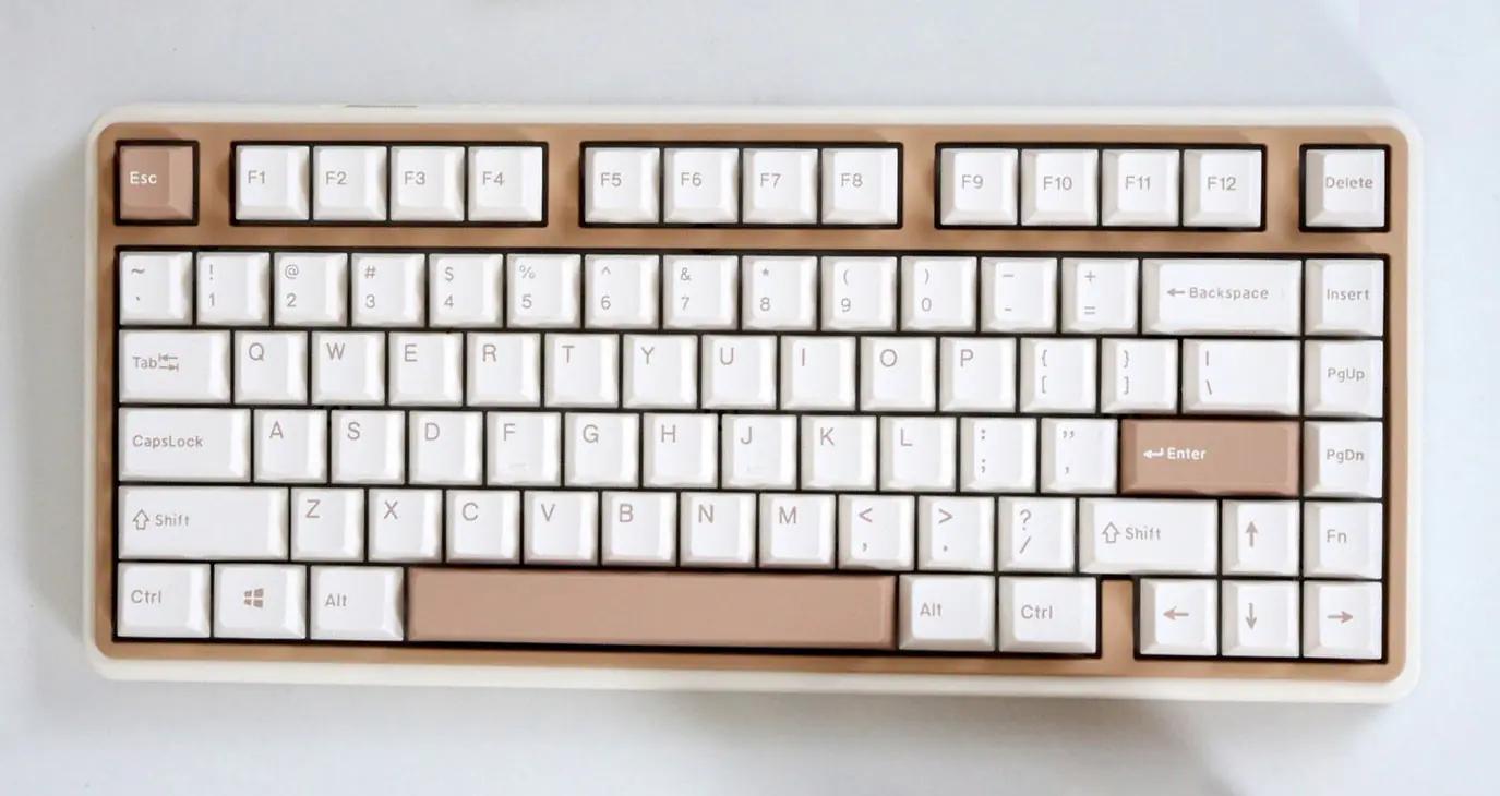 Varmilo Minilo VXT81 Latte Mechanical Keyboard - Main Image