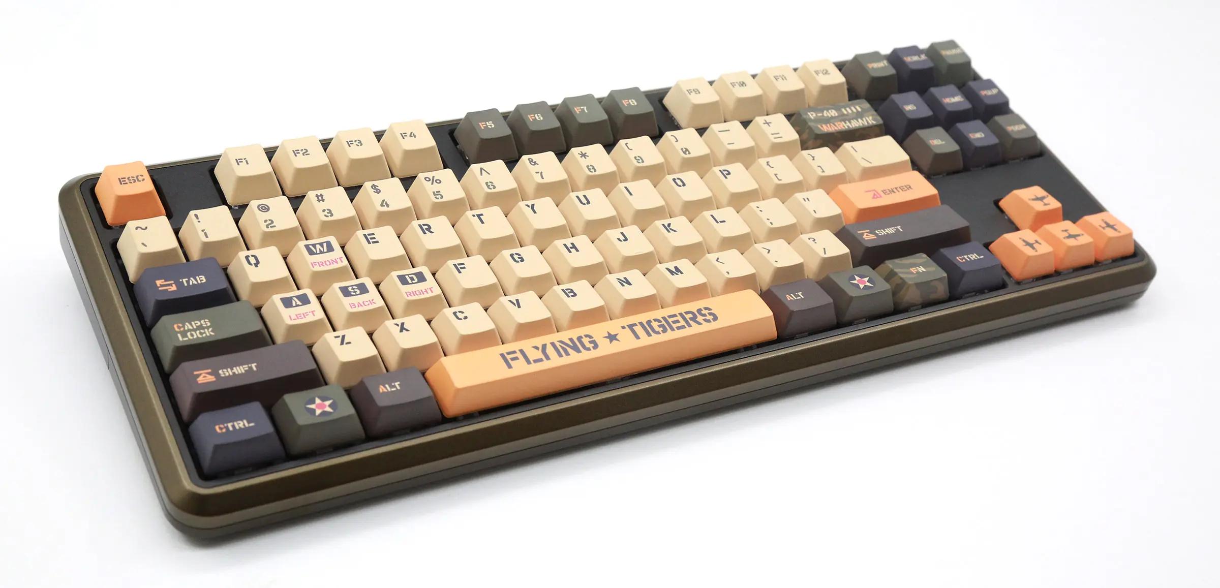 Varmilo Sword 287 Flying Tigers Mechanical Keyboard - Main Image