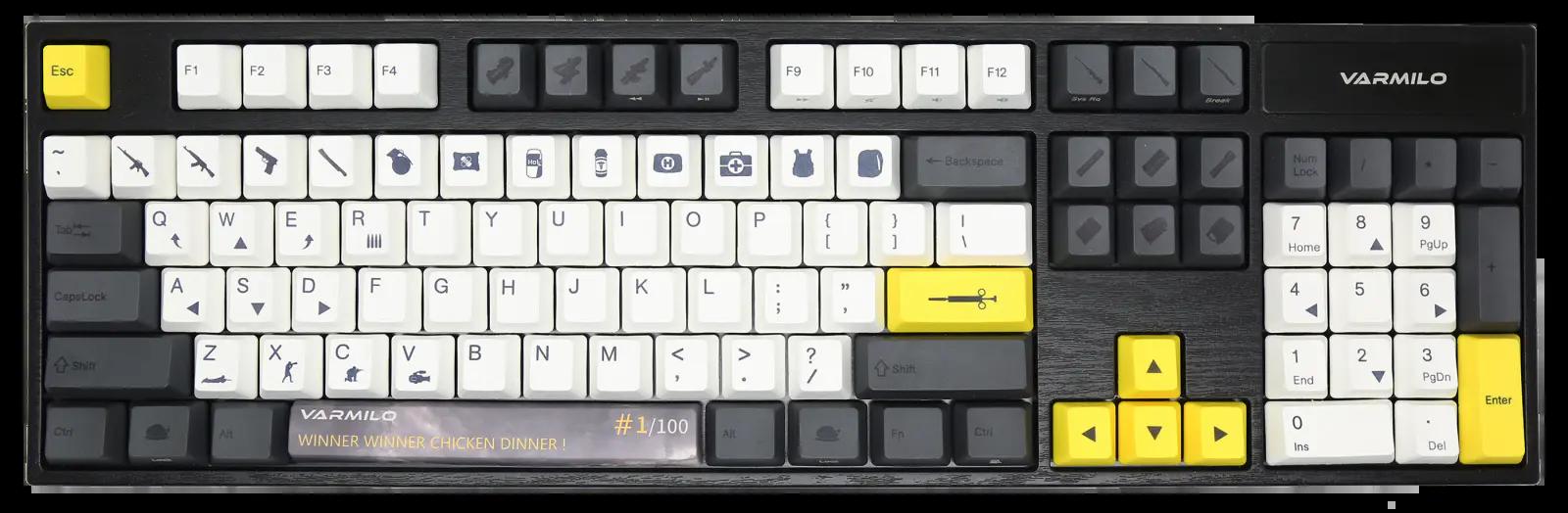 Varmilo VA108M Chicken Dinner Mechanical Keyboard - Main Image