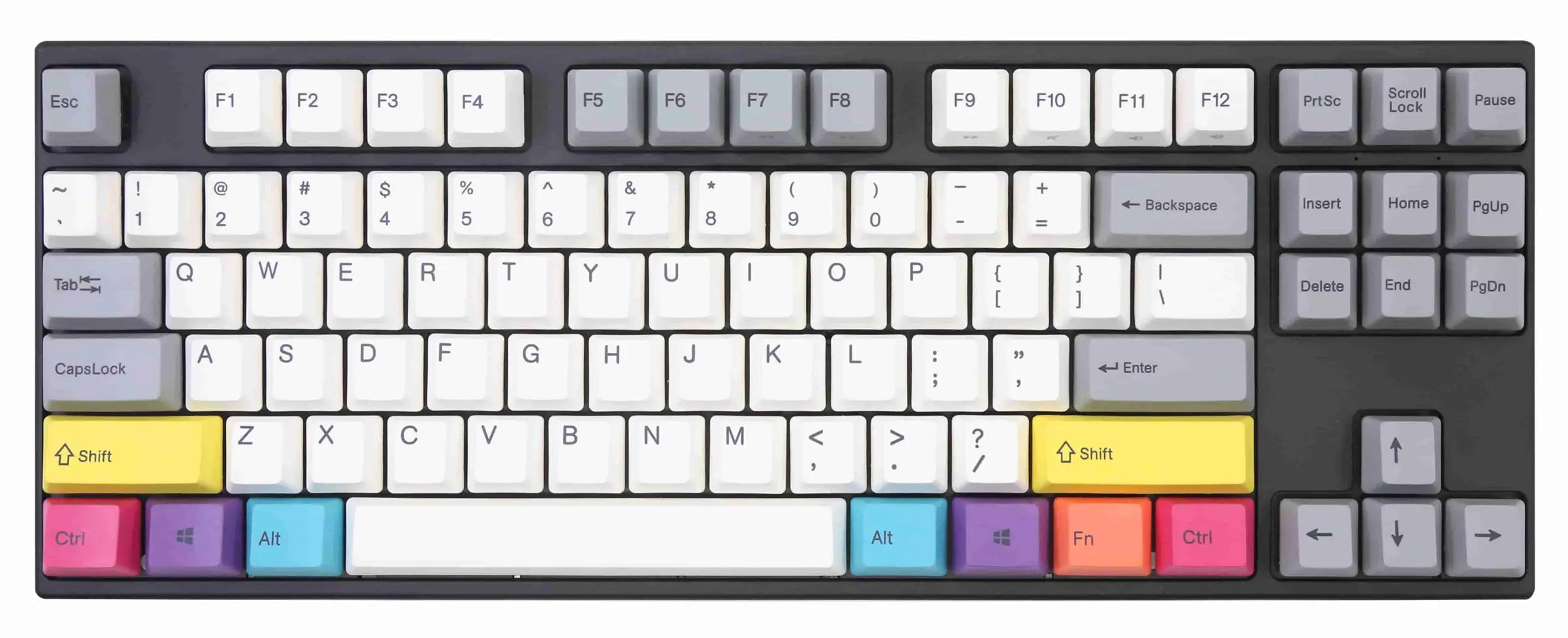 Varmilo VPE87 CMYK Mechanical Keyboard - Main Image