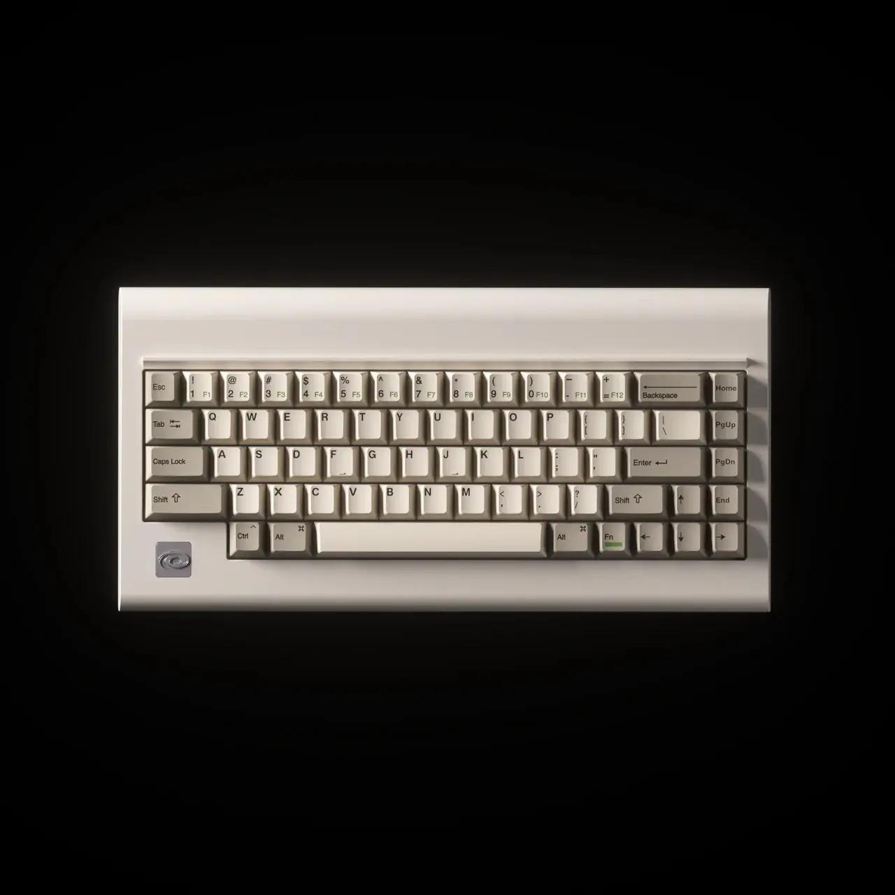 Vortex PC66 66Key Beige Mechanical Keyboard - Main Image