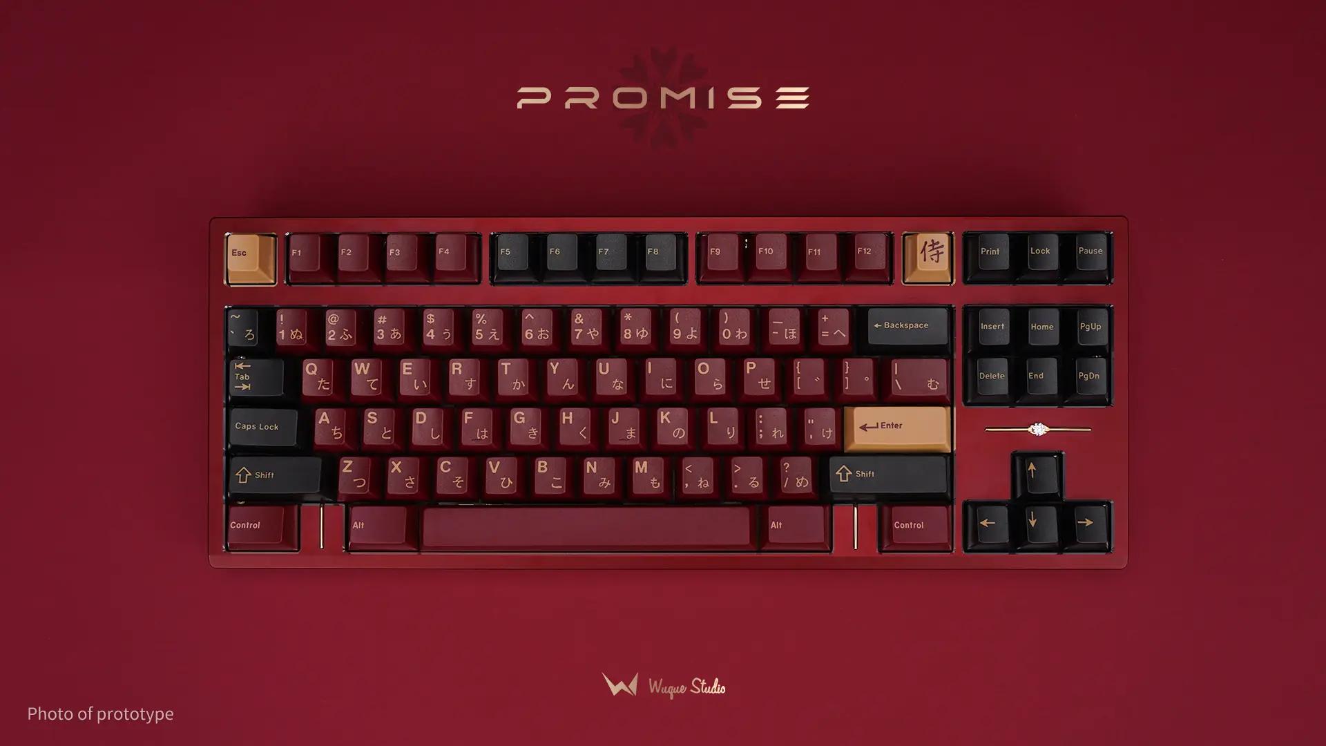 Wuque Studio Promise87 Bespoke Edition Mechanical Keyboard - Main Image