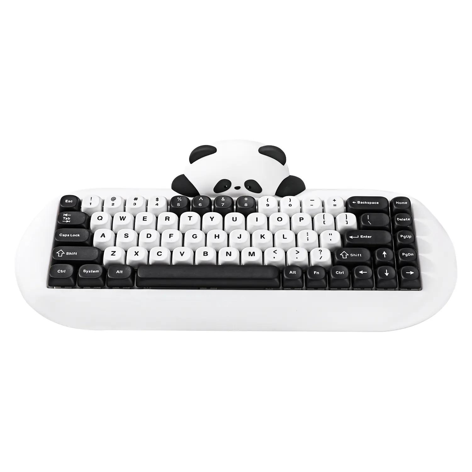 Yunzii C68 Panda Mechanical Keyboard - Main Image