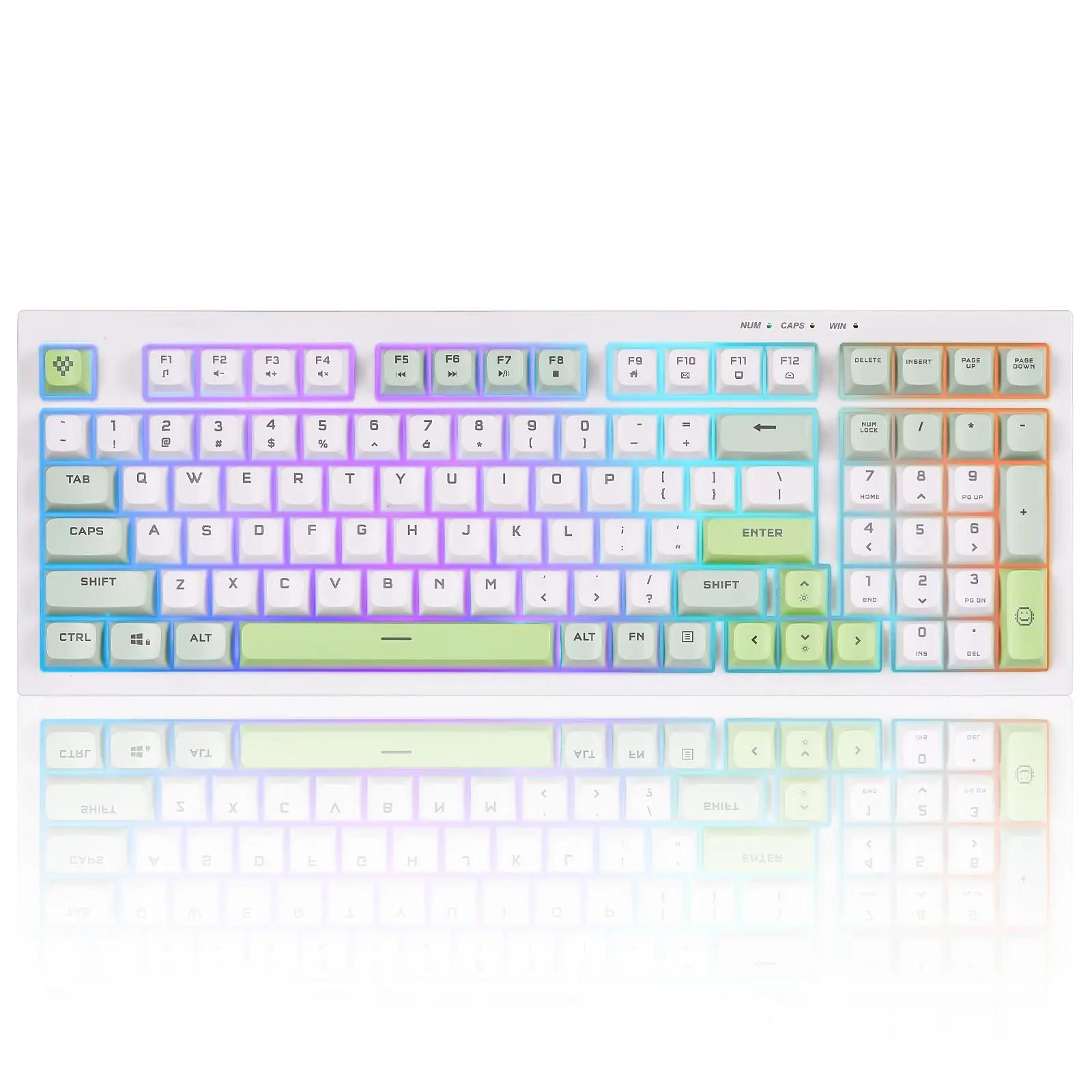 Yunzii D98 Membrane Mechanical Keyboard - Main Image