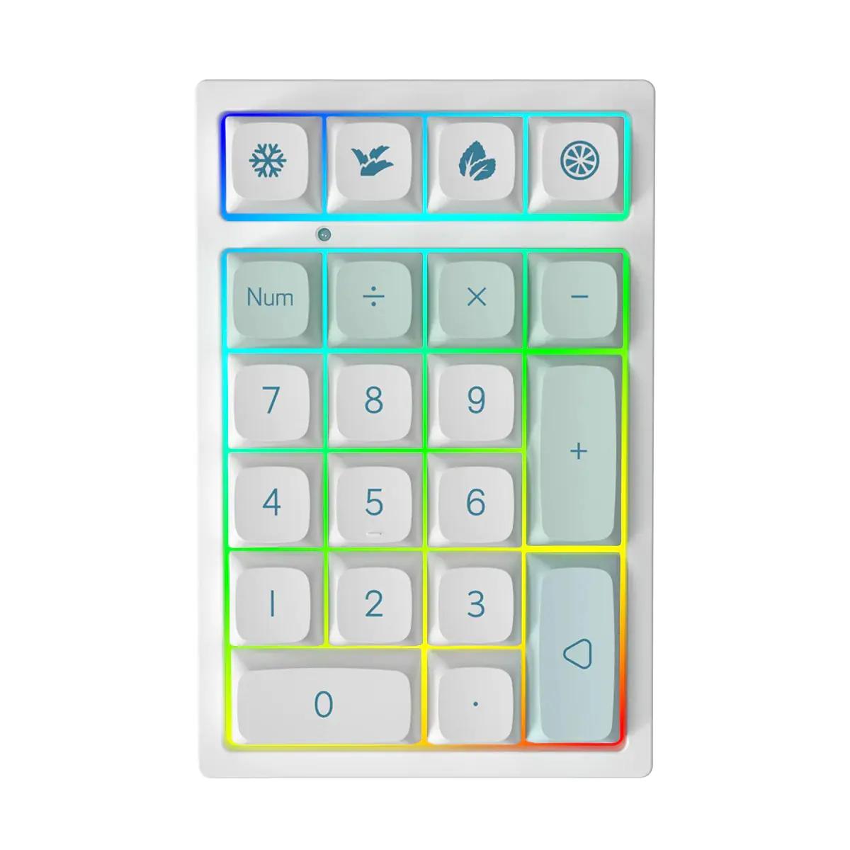Yunzii YZ21 Mint Numpad Mechanical Keyboard - Main Image