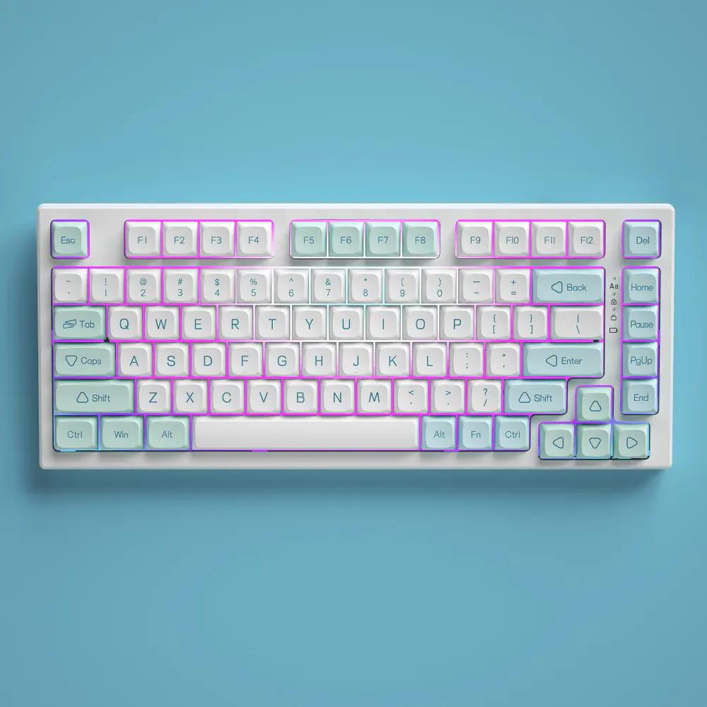 Yunzii YZ75 Mint Mechanical Keyboard - Main Image